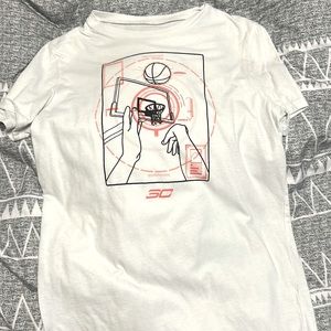 Youth XL white tee